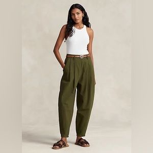 Polo Ralph Lauren Oversize Cotton Seersucker Pant
